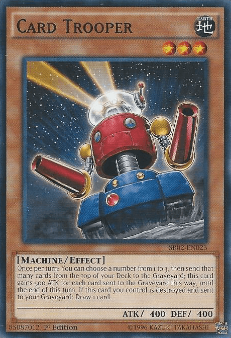 Card Trooper [SR02-EN023] Common (ONLINE ORDER ONLY)