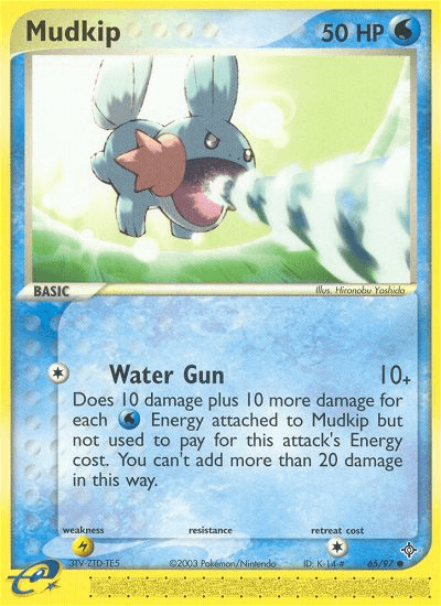 Mudkip (65/97) [EX: Dragon] (Online Only)