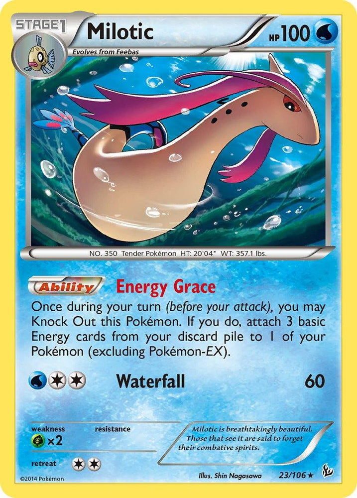 Milotic (23/106) (Theme Deck Exclusive) [XY: Flashfire] (Online Only)