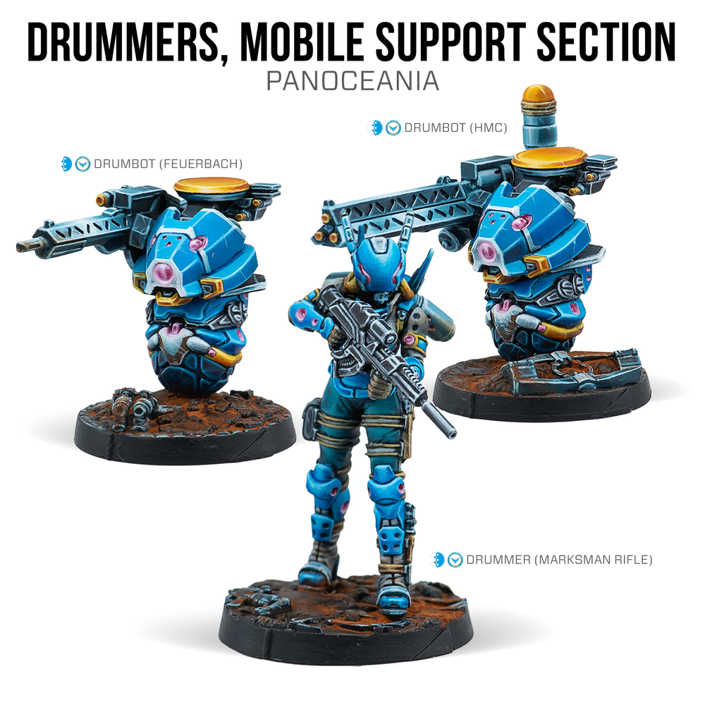 Drummers, Mobile Support Section