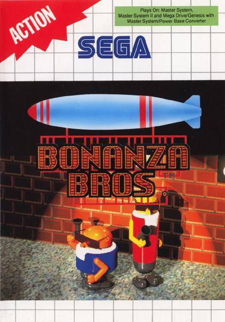 Bonanza Bros (Sega Master System) (ONLINE ORDER ONLY)