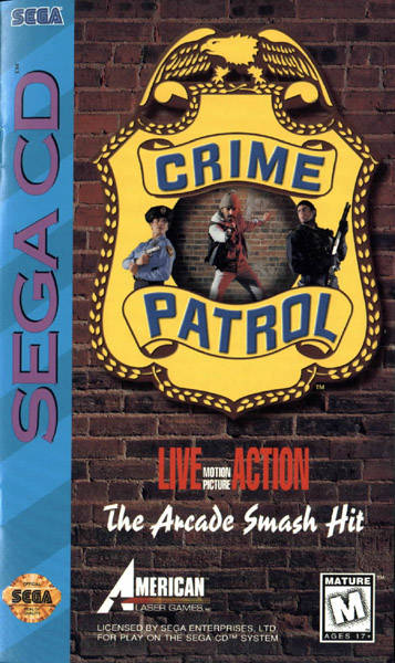 Crime Patrol (Sega CD) (ONLINE ORDER ONLY)