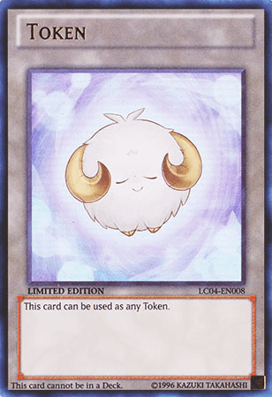 White Lamb Token [LC04-EN008] Ultra Rare (ONLINE ORDER ONLY)