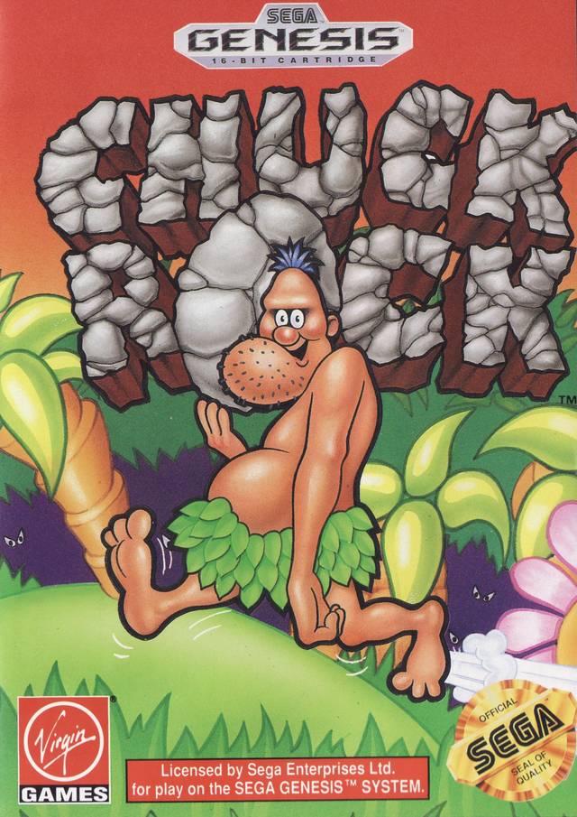 Chuck Rock (Sega Genesis) (ONLINE ORDER ONLY)
