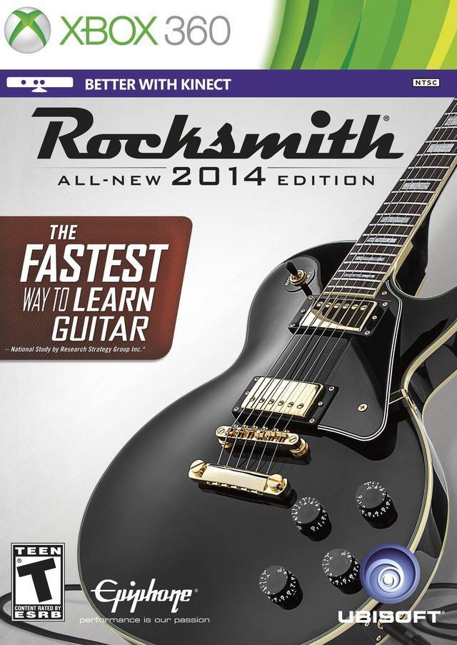 Rocksmith: 2014 Edition With Cable (Xbox 360) (ONLINE ORDER ONLY)