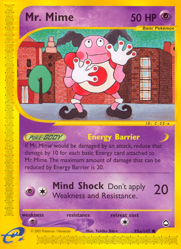 Mr. Mime (95a/147) [Aquapolis] (Online Only)