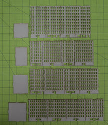 6mm Tall City Buildings (Matboard) - 285CSS055 (Online Order Only)