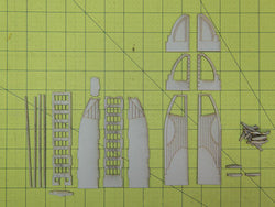 6mm Ultra Modern / Future City Building 285CSS050-5 (Online Order Only)