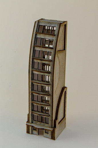 6mm Ultra Modern / Future City Building 285CSS050-5 (Online Order Only)