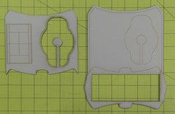 Optional Base for Double Tower Building  285CSS051-1 (Online Order Only)