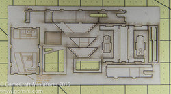 6mm Sci Fi Shop/Garage Building - 285CSS054 (Online Order Only)
