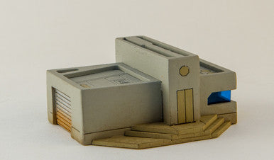 6mm Sci Fi Shop/Garage Building - 285CSS054 (Online Order Only)