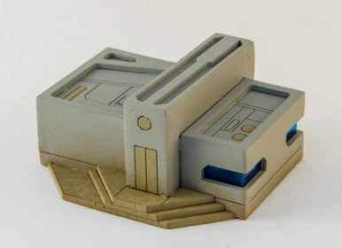 6mm Sci Fi Shop/Garage Building - 285CSS054 (Online Order Only)