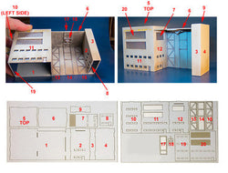 Mech Hangar / Shop (MatBoard) - 285CSS061 (Online Order Only)