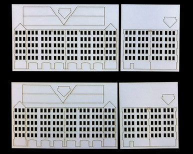 6mm City Building (2 per kit) - 285CSS074 (Online Order Only)