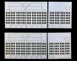 6mm City Building (2 per kit) - 285CSS074 (Online Order Only)