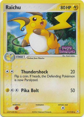 Raichu (51/110) (Stamped) [EX: Holon Phantoms] (Online Only)