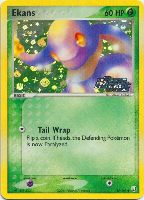 Ekans (55/109) (Stamped) [EX: Team Rocket Returns] (Online Only)