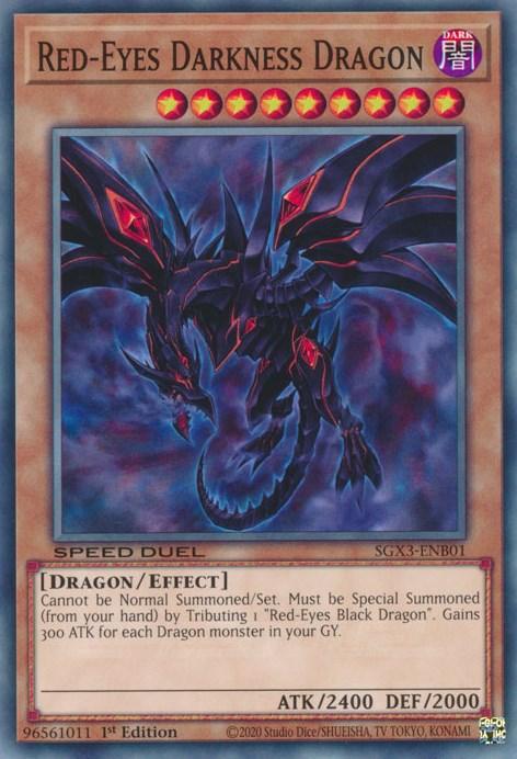Red-Eyes Darkness Dragon [SGX3-ENB01] Common (ONLINE ORDER ONLY)