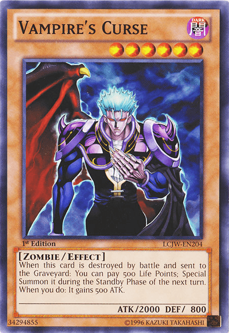 Vampire's Curse [LCJW-EN204] Common (ONLINE ORDER ONLY)