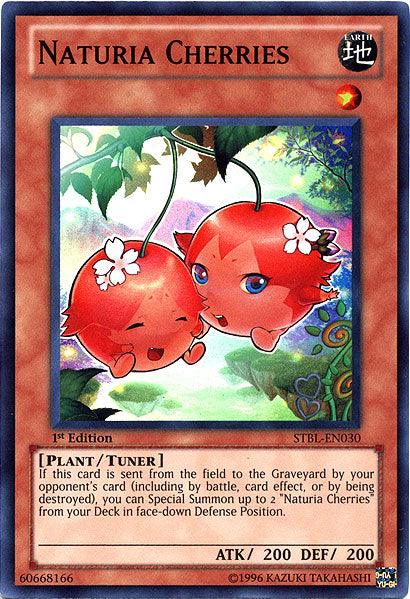 Naturia Cherries [STBL-EN030] Super Rare (ONLINE ORDER ONLY)