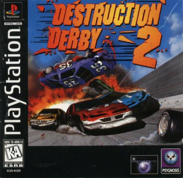Destruction Derby 2 (Playstation) (ONLINE ORDER ONLY)