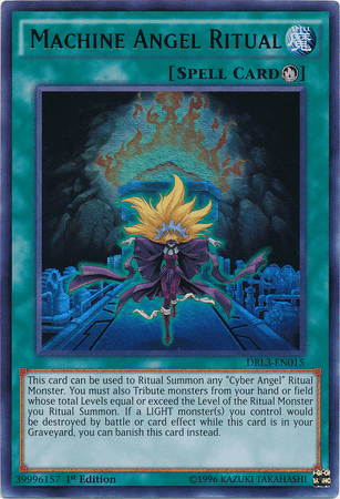Machine Angel Ritual [DRL3-EN015] Ultra Rare (ONLINE ORDER ONLY)