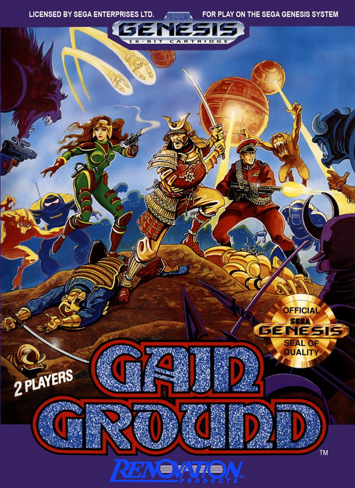 Gain Ground (Sega Genesis) (ONLINE ORDER ONLY)
