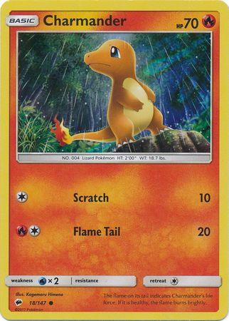 Charmander (18/147) (Premium Collection Promo) [Sun & Moon: Burning Shadows] (Online Only)