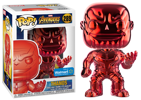 Thanos (Red Chrome, Infinity War) 289 - Walmart Exclusive (Online Order Only)