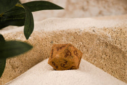 Demotic Limestone 30mm d20 - Dice Around the World Collection (ONLINE ORDER ONLY)