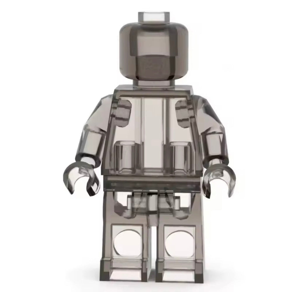Set of 12 Transparent Minifigures – Clear Minifigs (Adult Builds & Display-Grade) (ONLINE ORDER ONLY)
