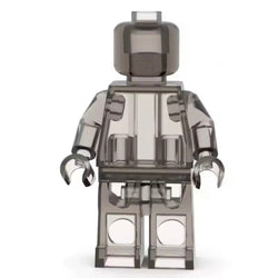 Set of 12 Transparent Minifigures – Clear Minifigs (Adult Builds & Display-Grade) (ONLINE ORDER ONLY)