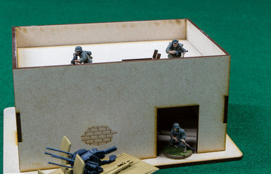 Middle East One Story Building - 28MMDF010-R (Online Order Only)