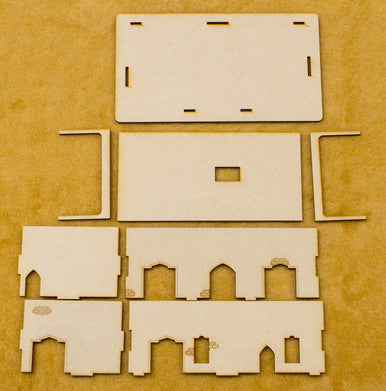 Middle East One Story Building - 28MMDF015-R (Online Order Only)