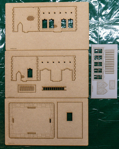 28mm Middle Eastern Building - 28MMDF094 (Online Order Only)