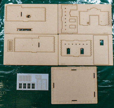 28mm Middle Eastern Building - 28MMDF096 (Online Order Only)
