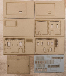 28mm Middle Eastern Building - 28MMDF097 (Online Order Only)