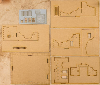 28mm Middle Eastern Building - 28MMDF101 (Online Order Only)