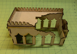 28mm Ruined Temple (MDF) - 28MMDF160-4 (Online Order Only)