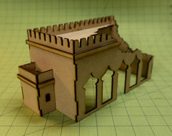 28mm Ruined Temple (MDF) - 28MMDF160-4 (Online Order Only)