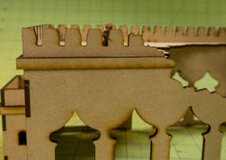 28mm Ruined Temple (MDF) - 28MMDF160-4 (Online Order Only)