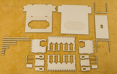 28mm Temple (MDF) - 28MMDF160-BA (Online Order Only)