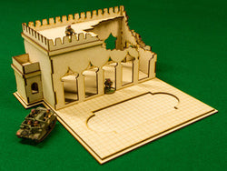 28mm Ruined Temple (MDF) - 28MMDF160-BA2 (Online Order Only)