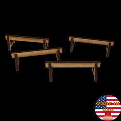 28mm Road Barricades (4) - 28MMDF169 (Online Order Only)