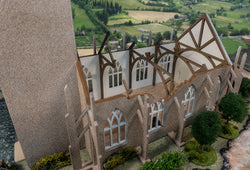 28mm Ruined Church/Cathedral - 28MMDF171 (Online Order Only)