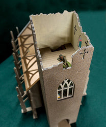 28mm Ruined Church/Cathedral - 28MMDF171 (Online Order Only)