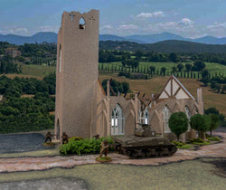 28mm Ruined Church/Cathedral - 28MMDF171 (Online Order Only)