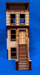 28mm "Brownstone" Row House (MDF) - 28MMDF404 (Online Order Only)