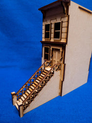 28mm "Brownstone" Row House (MDF) - 28MMDF404 (Online Order Only)